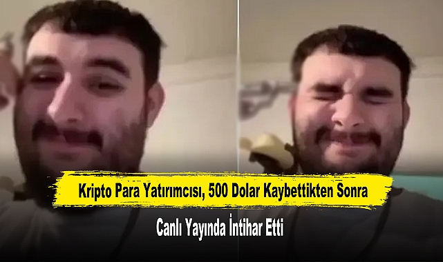 Kripto para yatırımcısı, 500 dolar kaybettikten sonra canlı yayında intihar etti