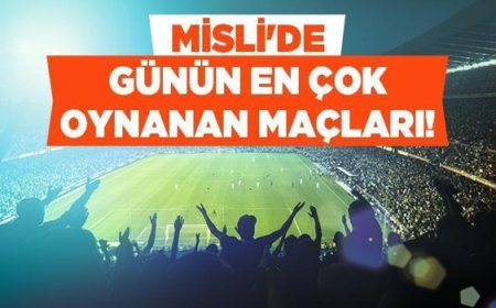 Fenerbahçe, Şampiyonlar Ligi’nde Sturm Graz’ı konuk ediyor! İşte Misli'de günün en çok oynanan maçları...